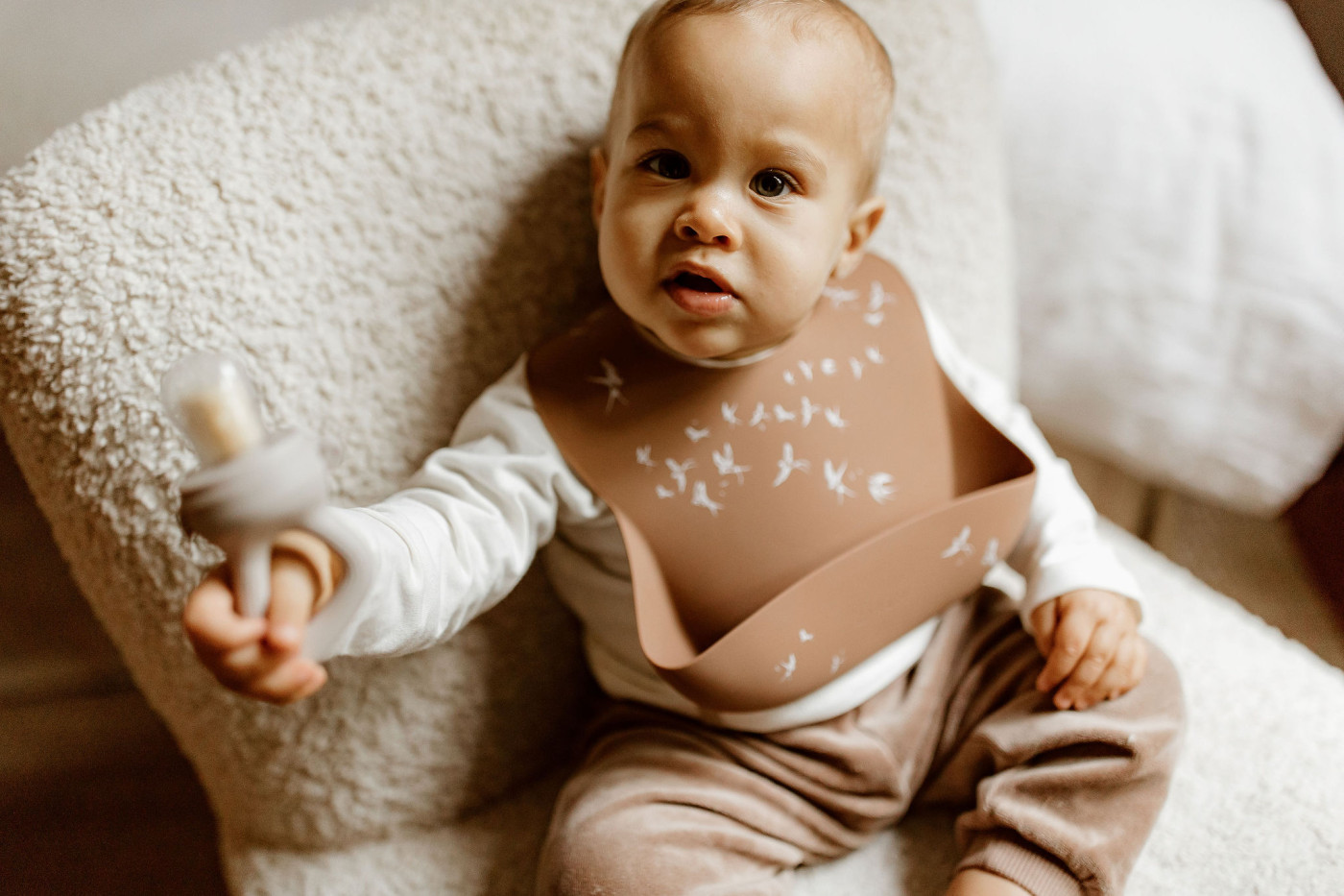 Tétine Grignoteuse bébé en silicone Sable (3-24 mois) Zakuw - Dröm