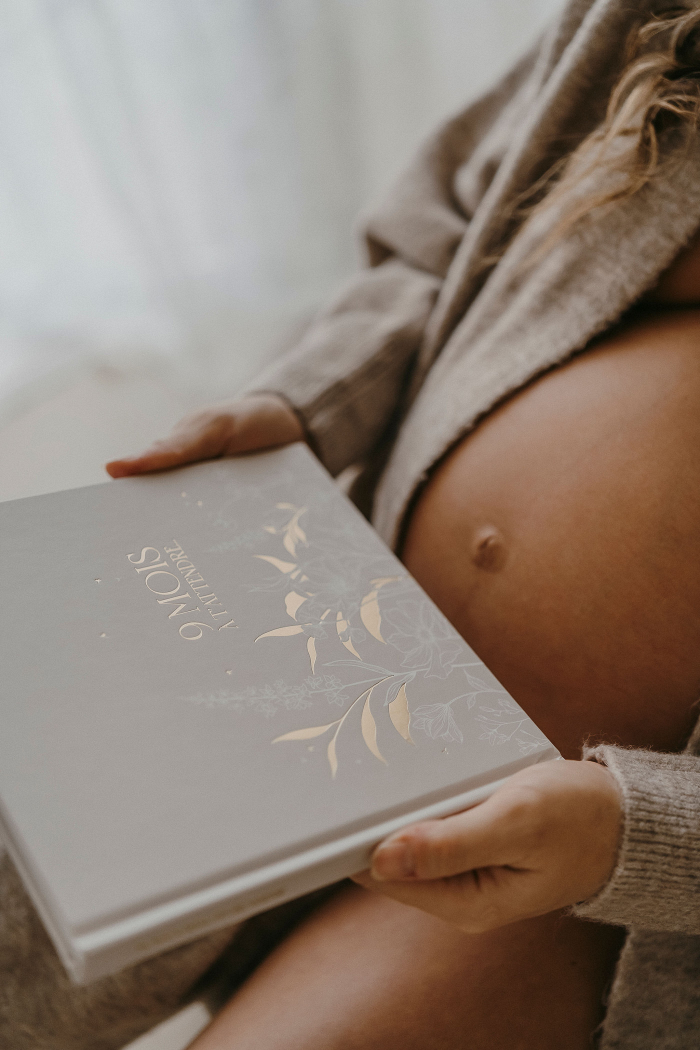 Livre de grossesse 9 mois à t'attendre (124 pages) : Zakuw