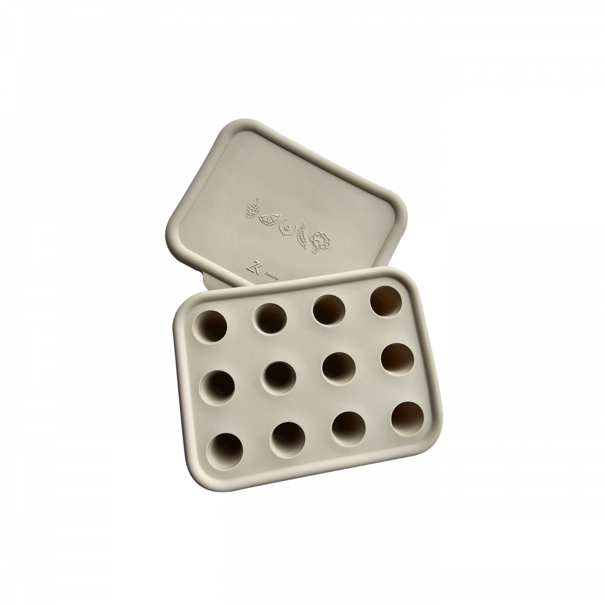 Silicone tray ice cube baby