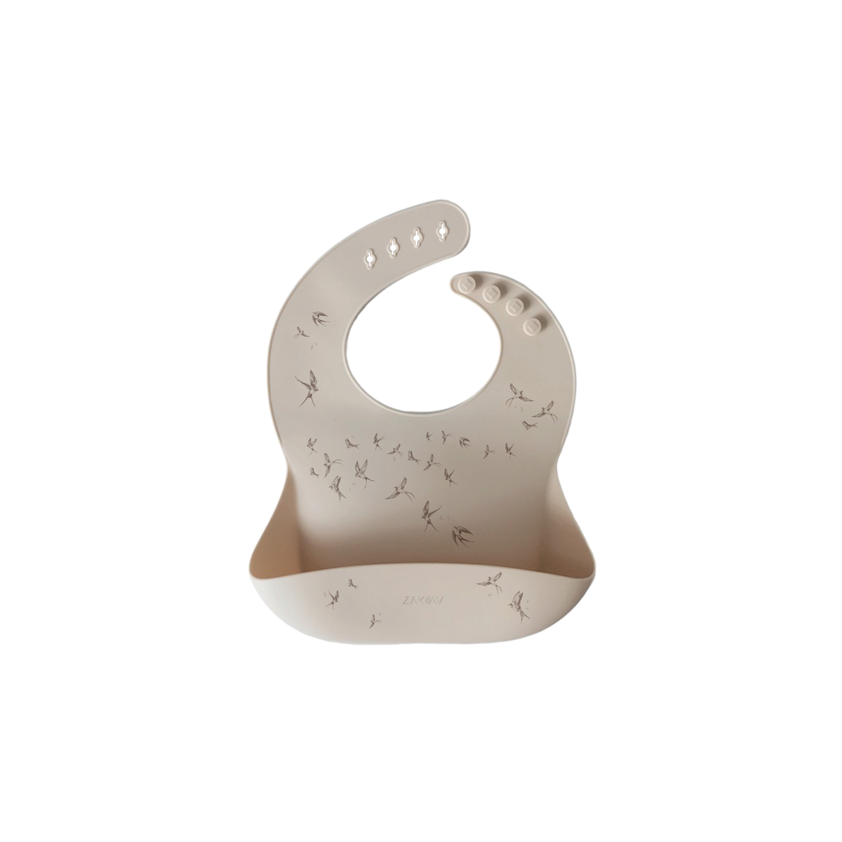 Bavoir en silicone