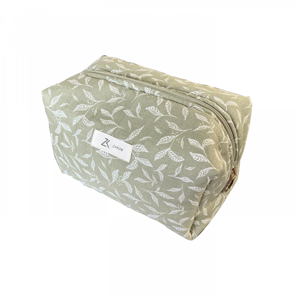 Toiletry bag - leaves