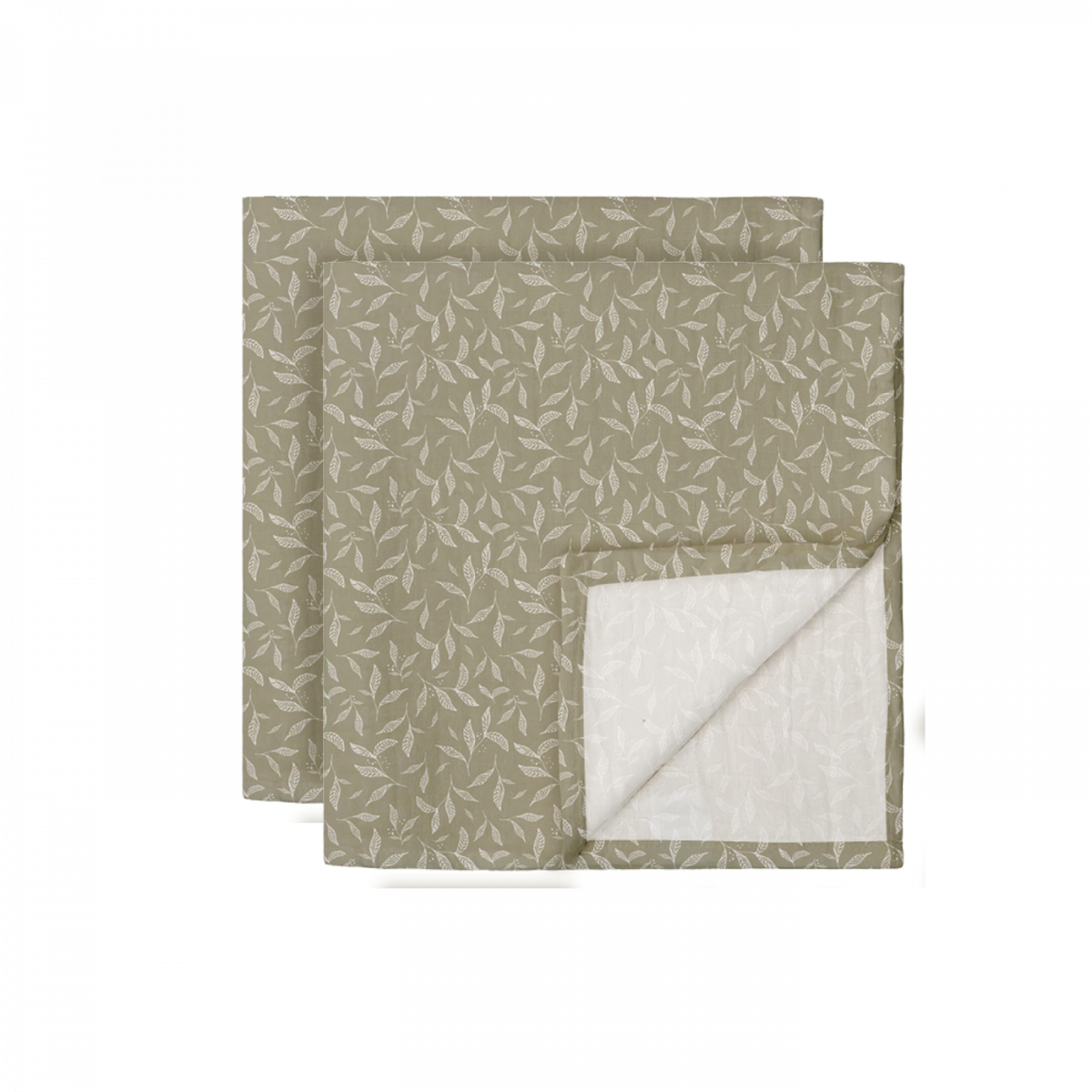 Duo of swaddles - leaves