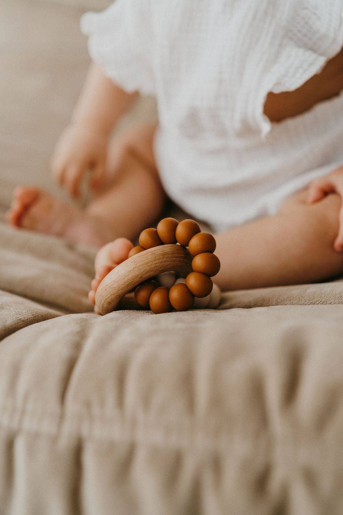 Teething ring Sedna châtaigne