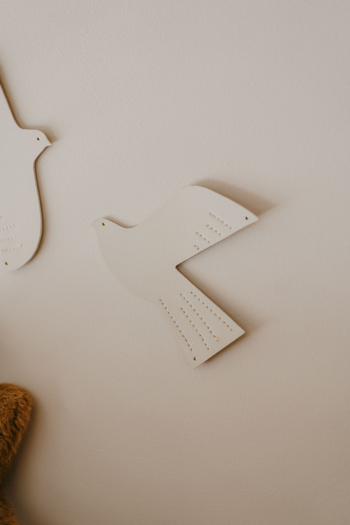 Oiseau en cuir - taille S