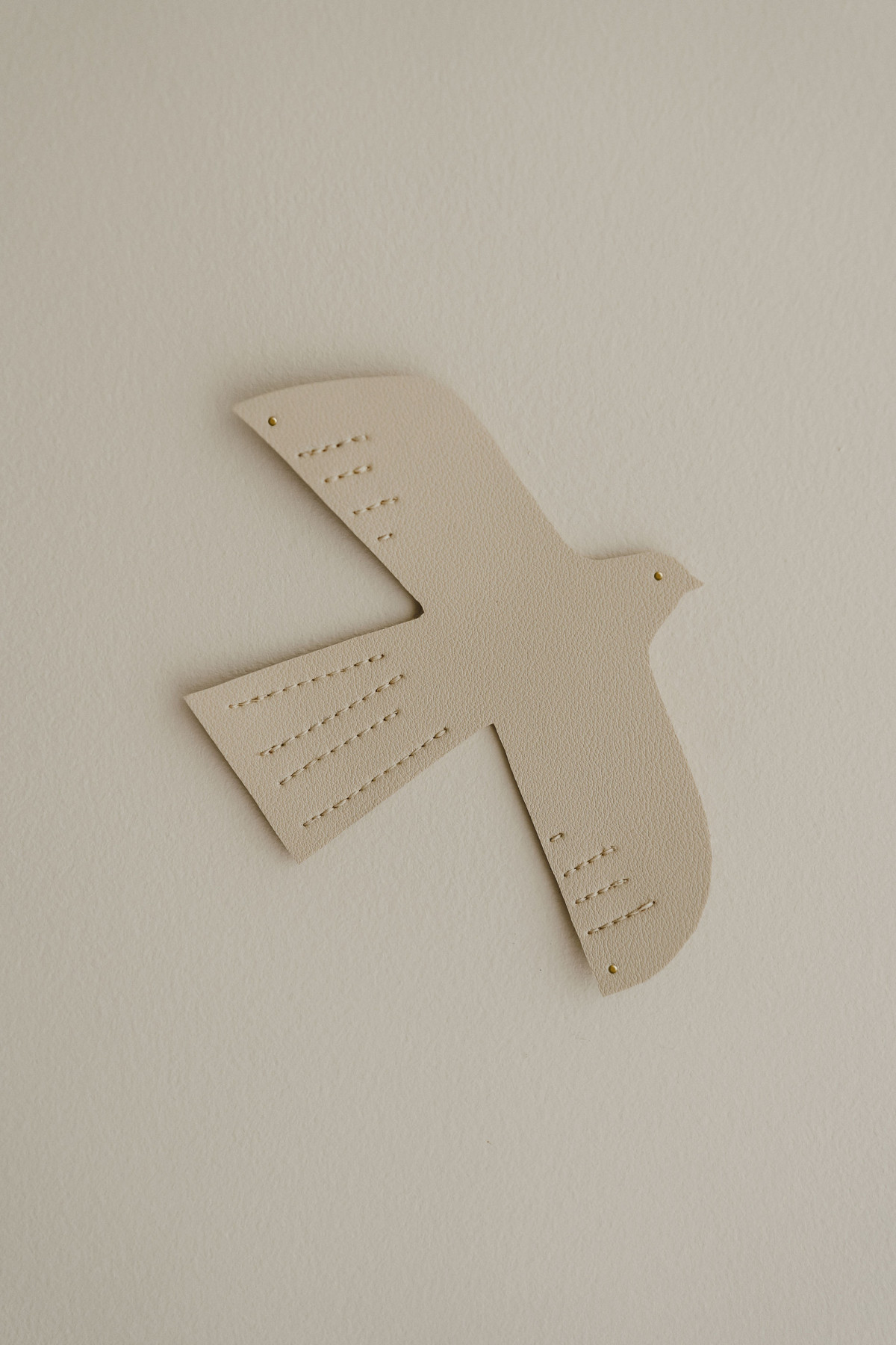 Oiseau en cuir - taille M