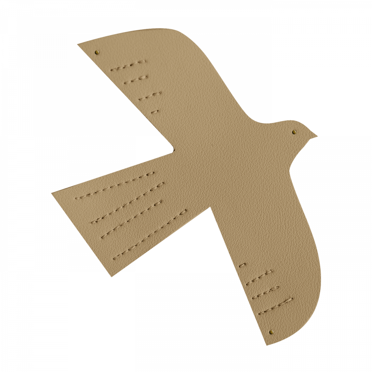 Oiseau en cuir - taille M