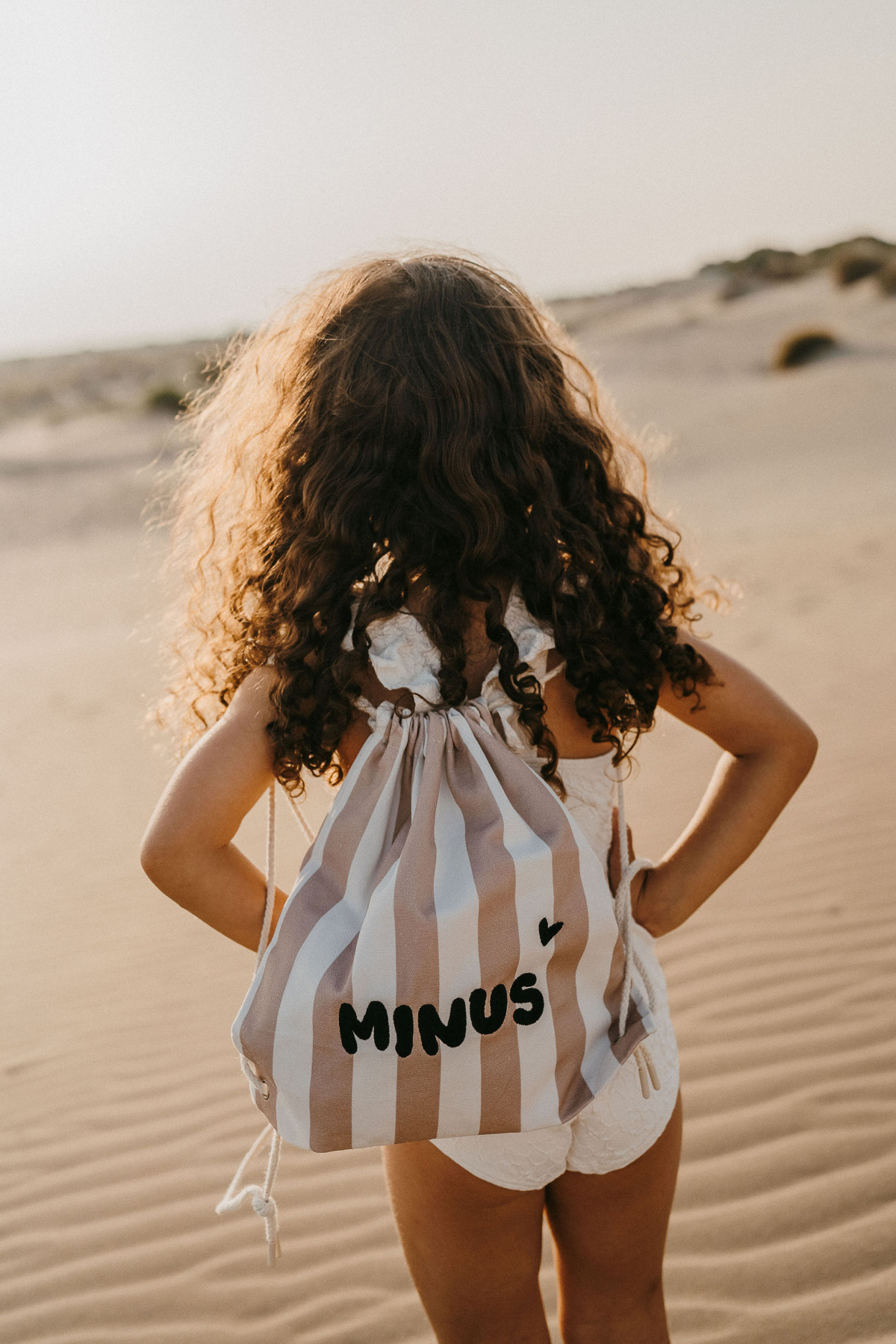 sac à cordons - rose