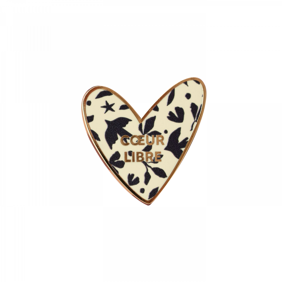 Pin's cœur - Libre