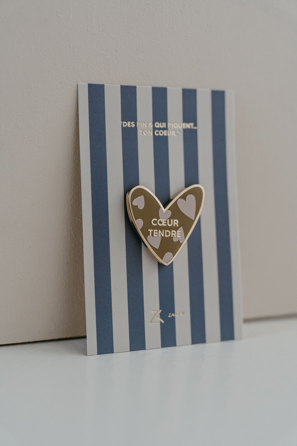 Pin's cœur - Tendre