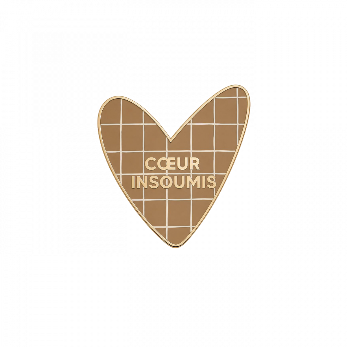 Pin's cœur - Insoumis