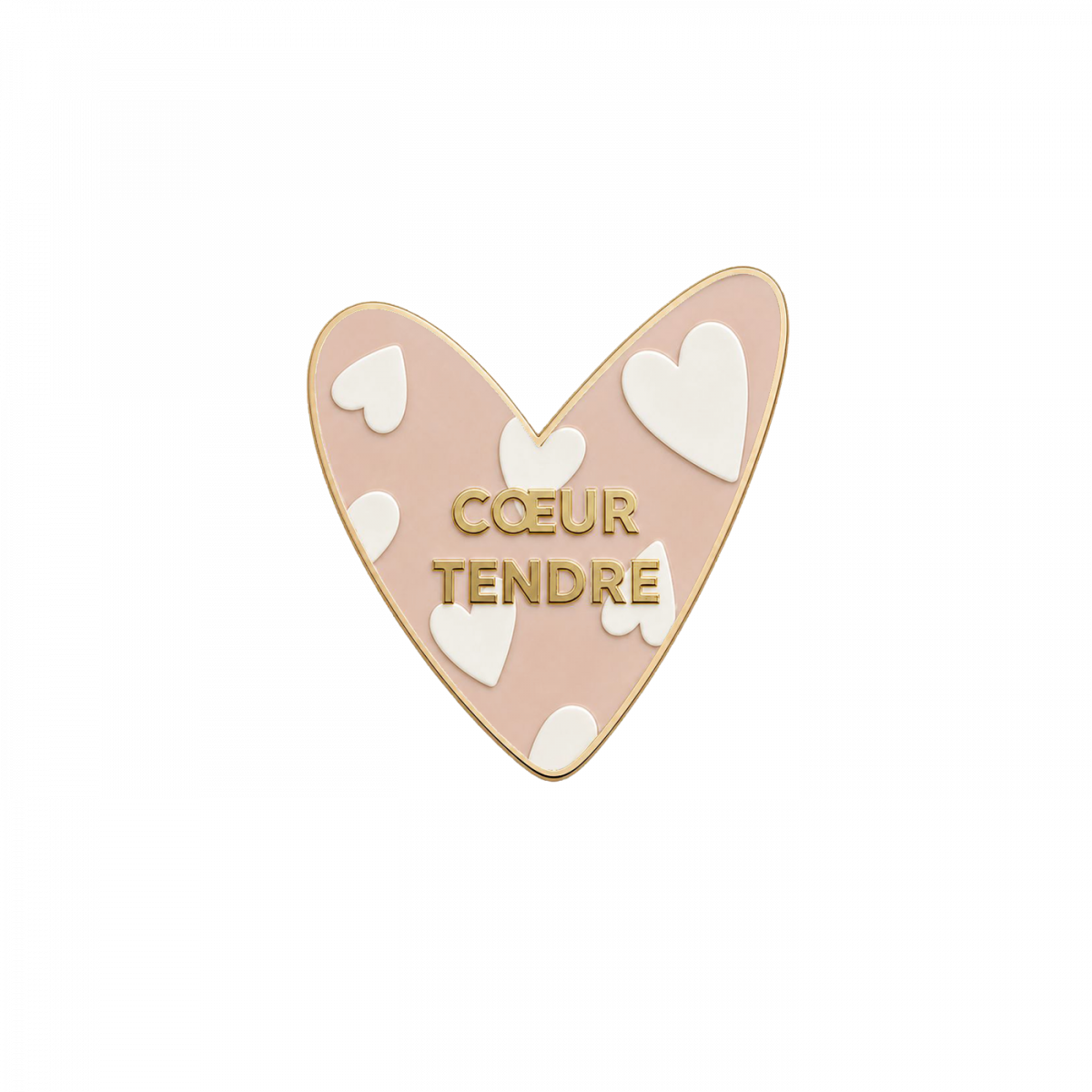 Pin's cœur - Tendre