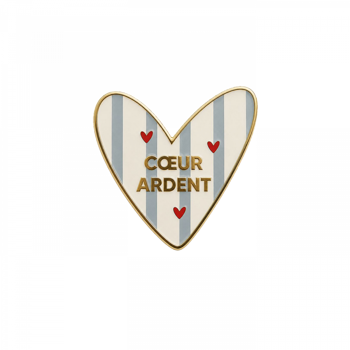 Pin's cœur - Ardent