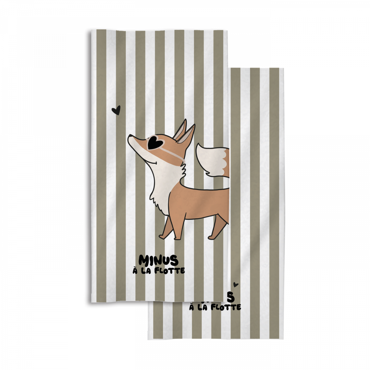 Towel Minus - Fox