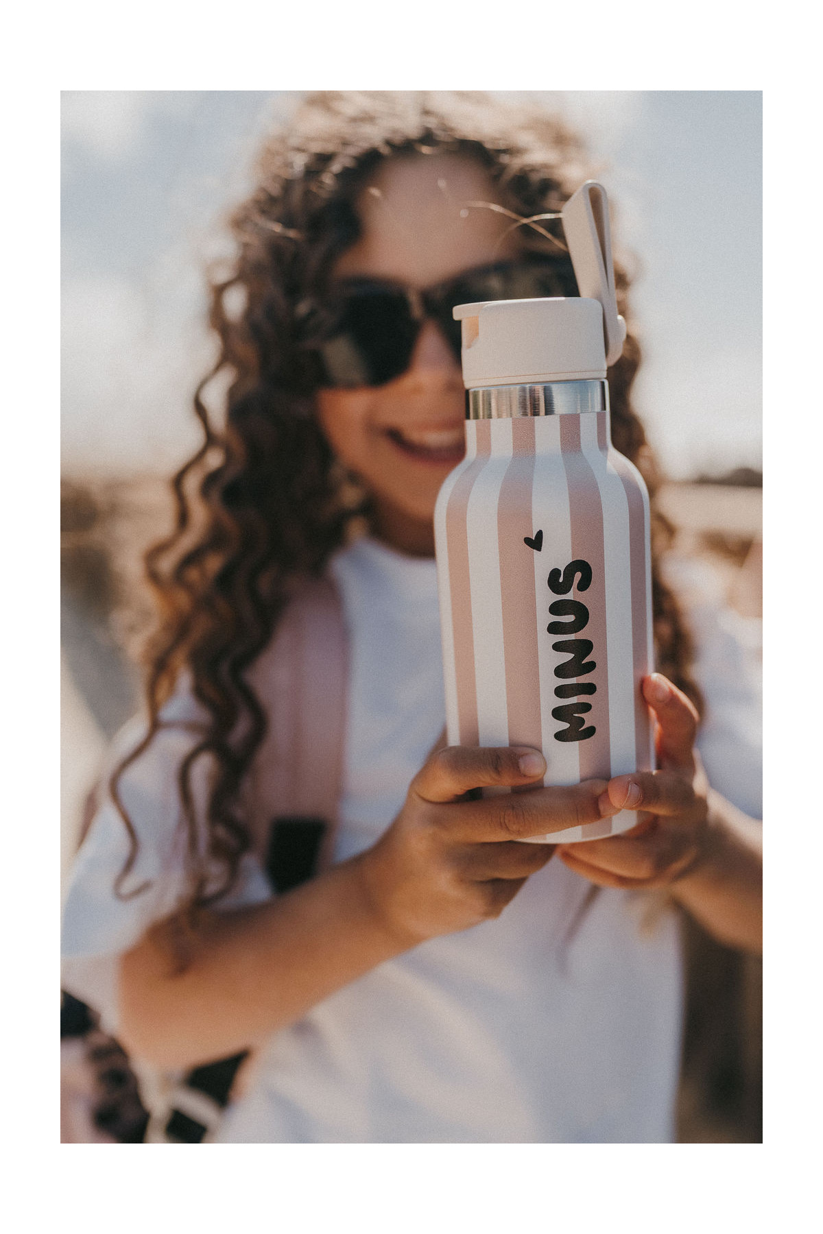 Water bottle - stripe