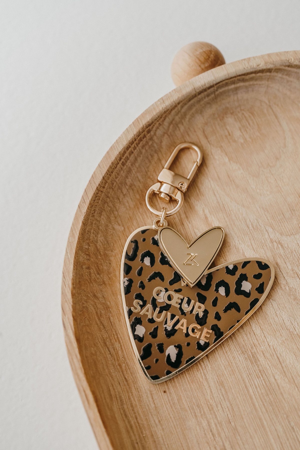 Enamel Keyring - Sauvage