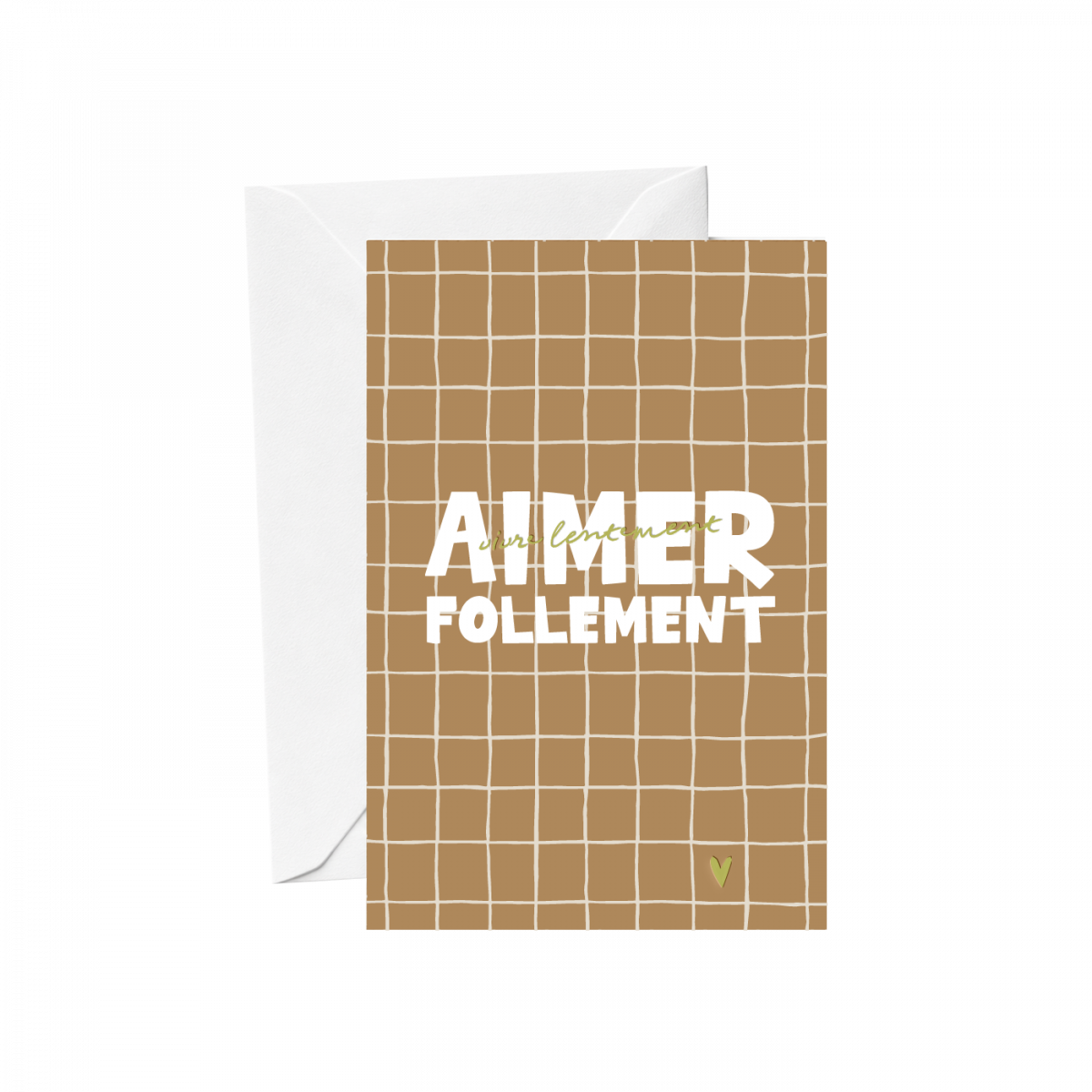 Carte postale - Aimer follement