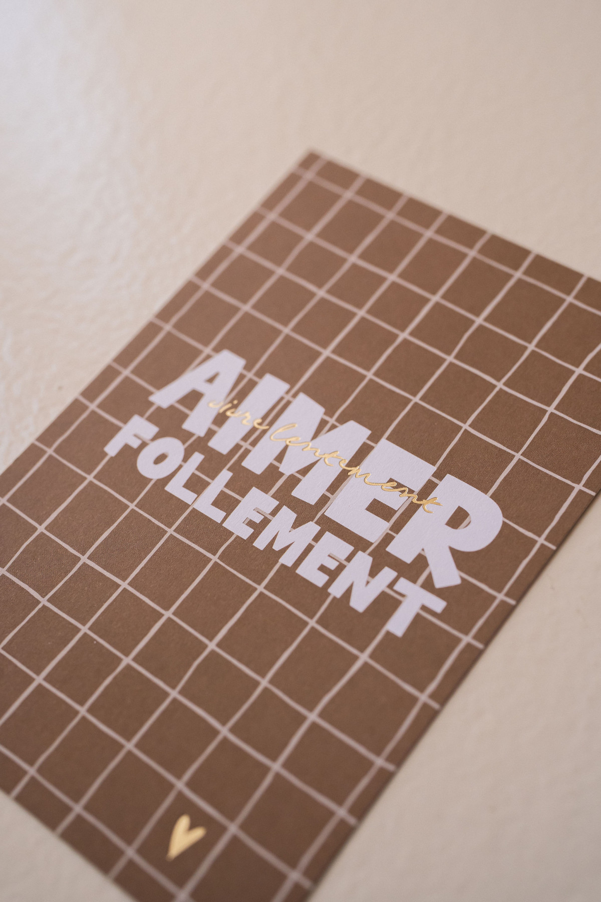 Carte postale - Aimer follement