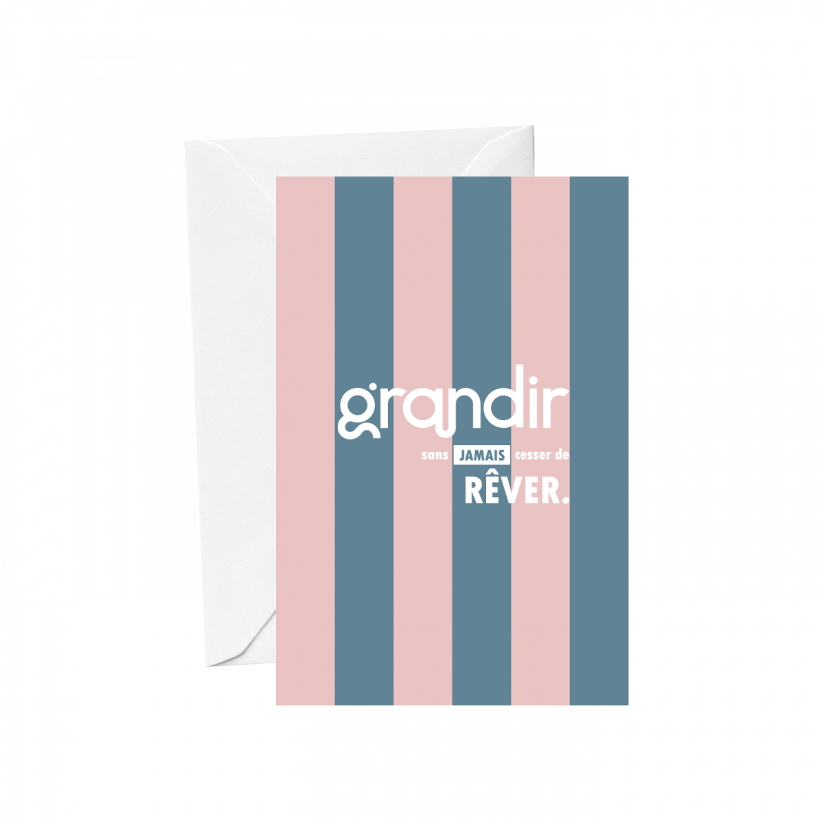 Carte postale - Grandir