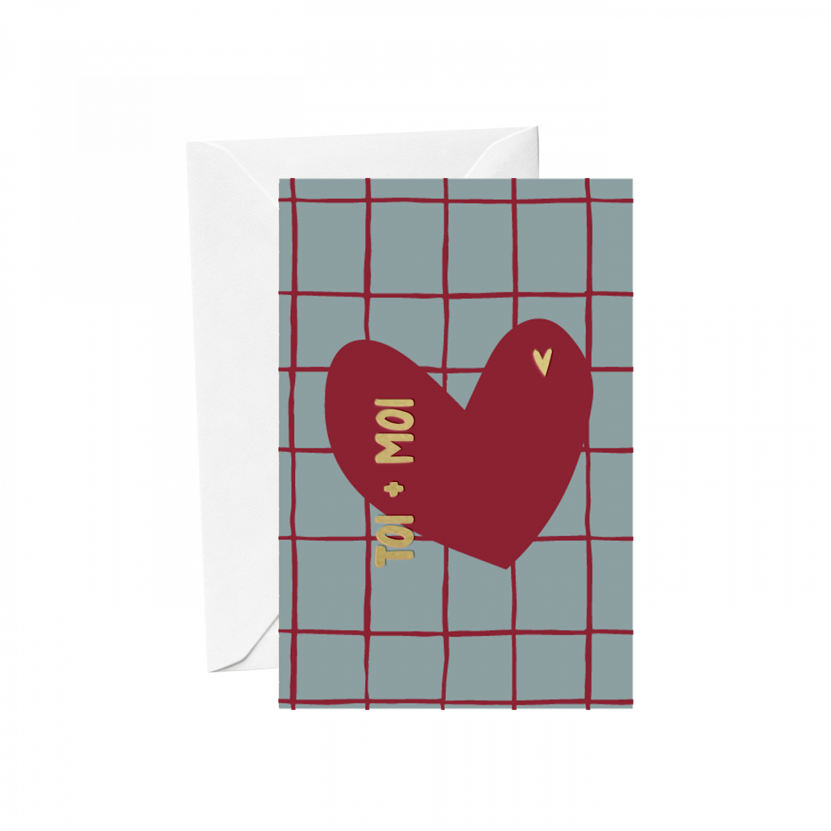 Carte postale - Toi + Moi