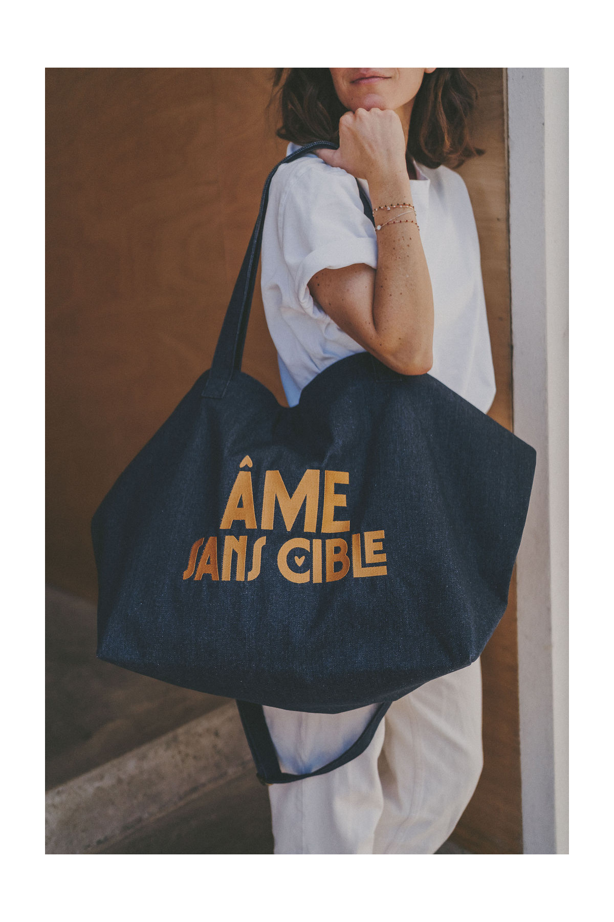 XL bag - Âme sans cible ocre