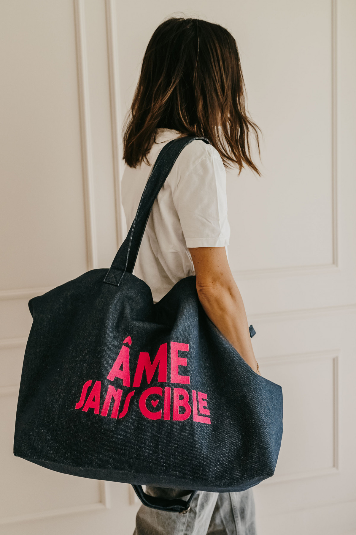 XL bag - Âme sans cible pink