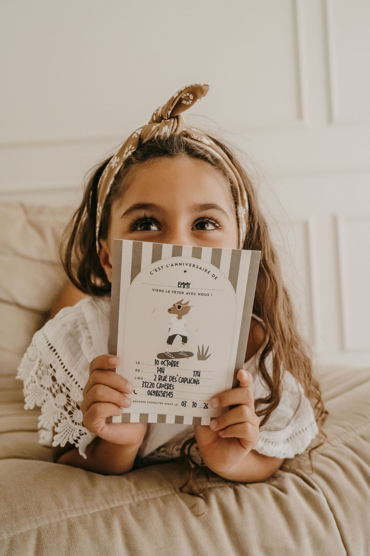 Set d’invitations anniversaire - renard Max